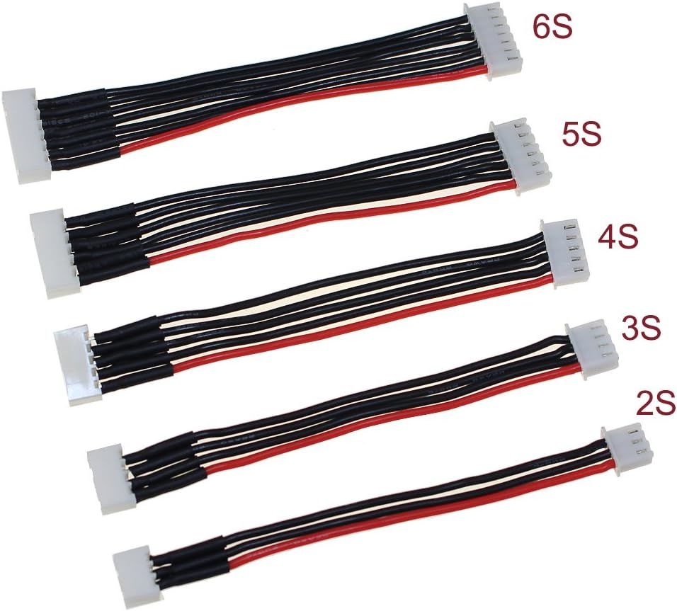 50PCS JST-XH 2S 3S 4S 5S 6S Eq - Drone Battery 3S recensione e prezzo